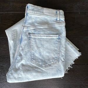 Express Light Wash High-Waisted Jeans